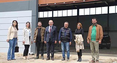 Başkan Akın'dan Selvilitepe Spor Kompleksi'nde inceleme