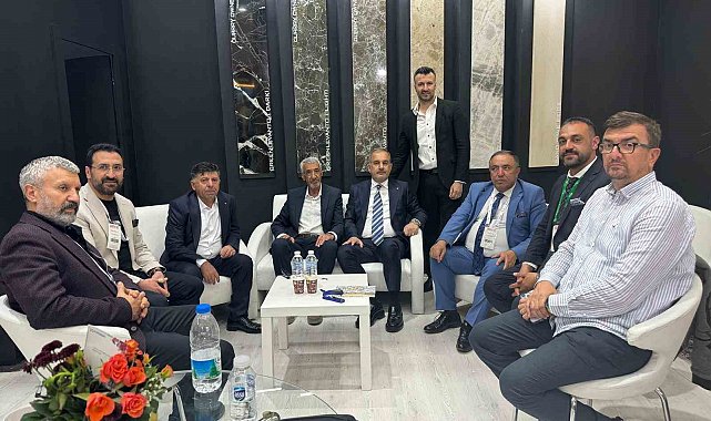 Başkan Alan: ''Elazığ, mermer sektöründe iyi bir konumda"
