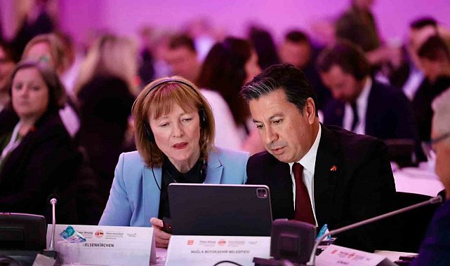 Başkan Aras, Türkiye-Almanya kardeş şehirler zirvesine katıldı