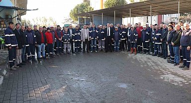 Başkan Arıcı: "Emeğin ve alın teriyle geçinenlerin yanındayız"