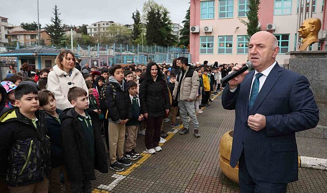 Başkan Bıyık'tan öğrencilere: "En büyük ilham kaynağımızsınız"