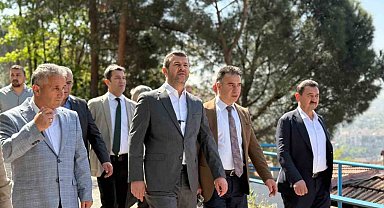 Başkan Çetinkaya, saha çalışmalarını Bayır Mahalle'de sürdürdü