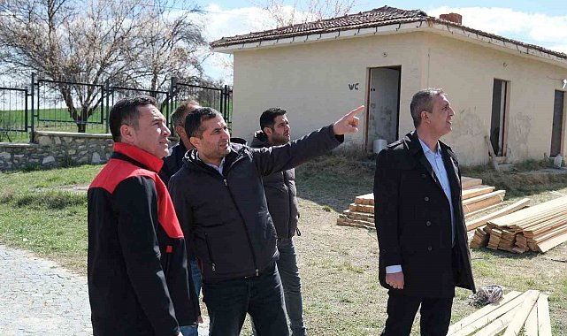 Başkan Dökmeci: "Kendi öz kaynaklarımızla yapıyoruz"