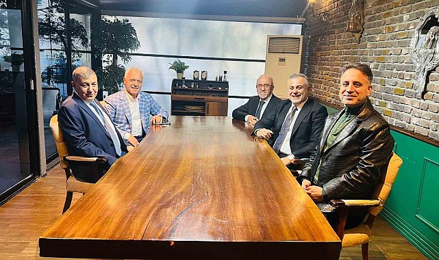 Başkan Dumandağ, iş insanları ve bürokratlarla bir araya geldi