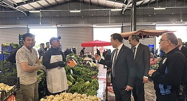 Başkan Hasan Kılca zabıta ekipleriyle denetime çıktı