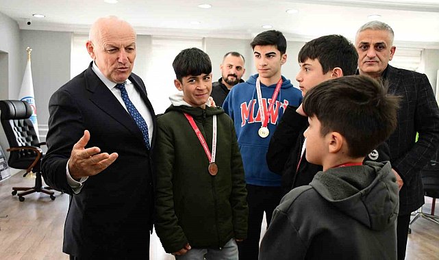 Başkan Kul: "Çabamız şampiyonlar yetiştirmek için"