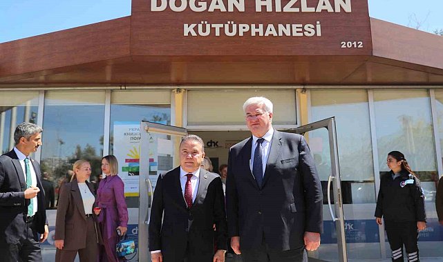 Başkan Muhittin Böcek ile Ukraynalı Bakan'dan anlamlı açılış