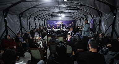 Başkan Özdemir vatandaşlarla buluştu