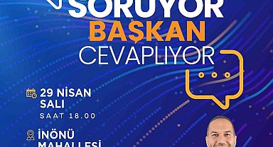 Başkan Özdemir, vatandaşlarla Fuzuli Parkı'nda buluşuyor