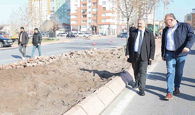 Başkan Palancıoğlu: "Daha yeşil ve daha estetik bir Melikgazi için çalışıyoruz"