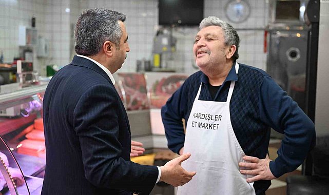 Başkan Yılmaz, komşu ziyaretinde