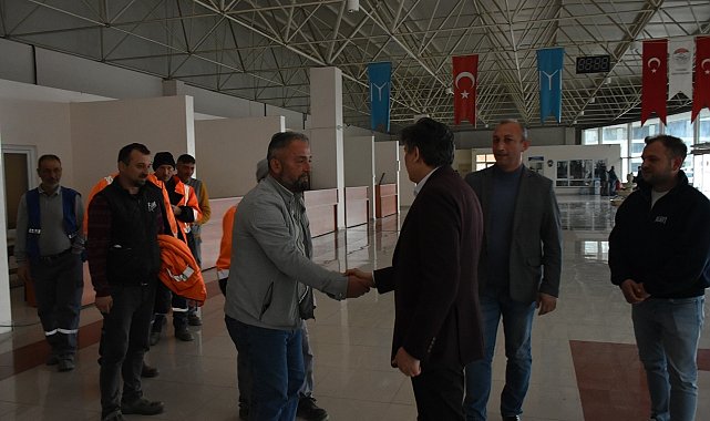 Başkandan belediye birimlere inceleme