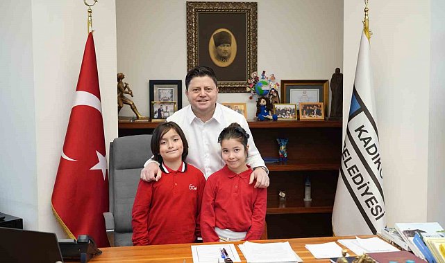 Başkanlık koltuğu çocuklara emanet