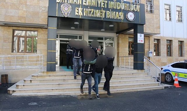 Batman'da marketteki silahlı kavga kamerada