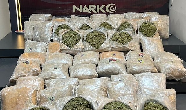 Batman'da otomobilde 39 kilo 400 gram skunk ele geçirildi
