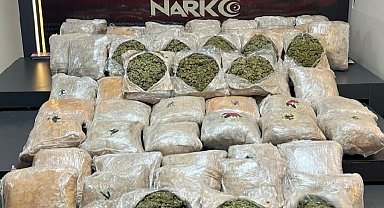Batman'da otomobilde 39 kilo 400 gram skunk ele geçirildi