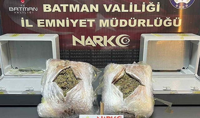 Batman'da uyuşturucu operasyonu: 4 kişi tutuklandı