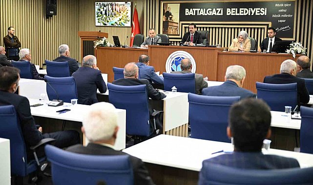 Battalgazi Belediye Meclisi Nisan ayı toplantısını gerçekleştirdi