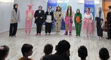 Bayburt'ta anaokulu öğrencilerine kitap sevgisi aşılandı