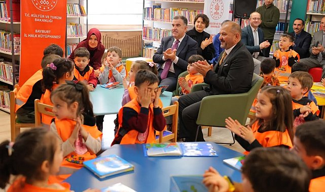 Bayburt'ta Kütüphane Haftası etkinlikleri