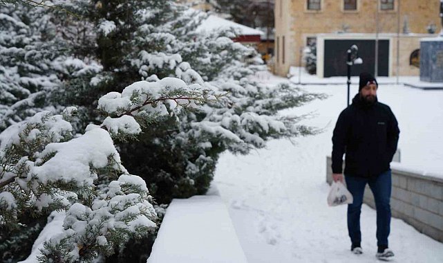 Bayburt'ta yoğun kar yağışı bekleniyor