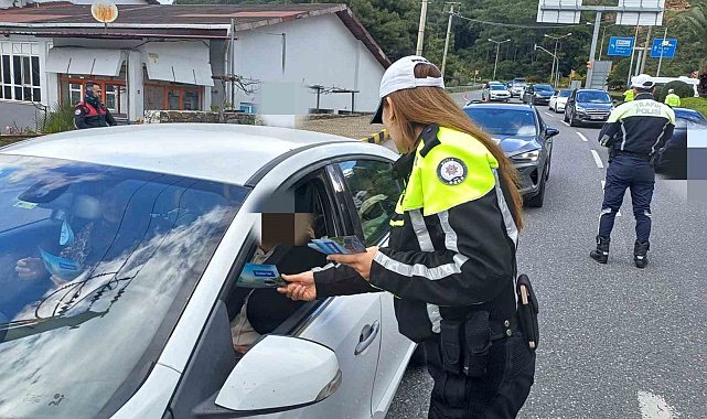 Bayram tatili denetimlerinde 780 araç trafikten men edildi