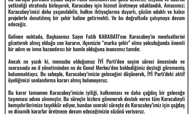 Belediye başkanından sonra meclis üyeleri de istifa etti