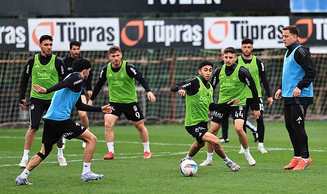Beşiktaş, Göztepe maçı hazırlıklarını sürdürdü