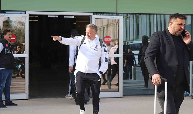 Beşiktaş kafilesi İzmir'de