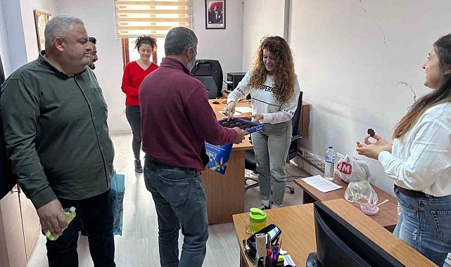 Besni Emniyet Güçlerine Yardım Derneğinden polislere ziyaret