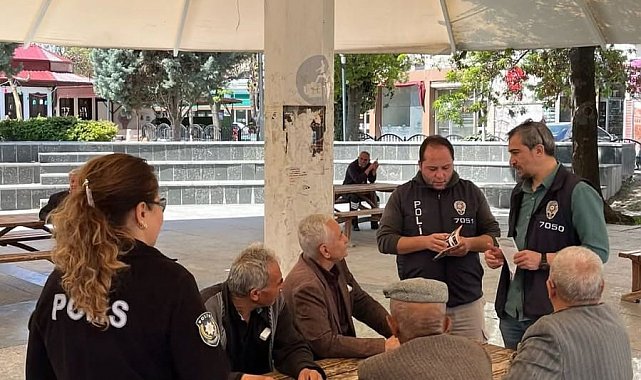 Beypazarı'nda polis, vatandaşları dolandırıcılık olaylarına karşı uyardı