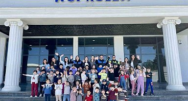 Bilecik'te 'Güvenliğin Kahramanları Minik Yüreklere İlham Oldu' sloganıyla yola çıktılar