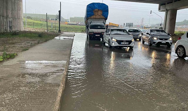 Bilecik'te aniden bastıran yağmur