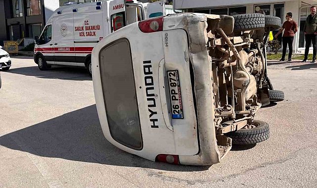 Bilecik'te meydana gelen trafik kazasında 1 kişi yaralandı
