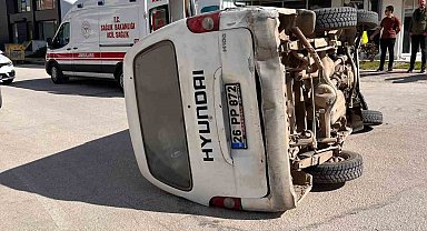 Bilecik'te meydana gelen trafik kazasında 1 kişi yaralandı