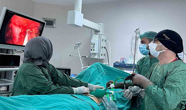 Bingöl'de kapalı apandisit ameliyatı başarıyla gerçekleştirildi