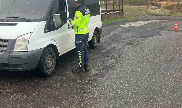 Bingöl'de okul servisleri denetlendi