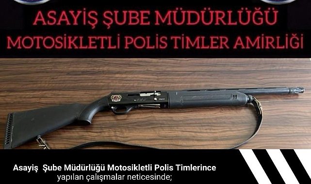 Bingöl'de ruhsatsız tüfek ele geçirildi