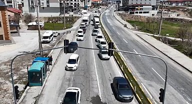 Bitlis'te "Yaşama yol ver fermuar sistemi" tatbikatı yapıldı