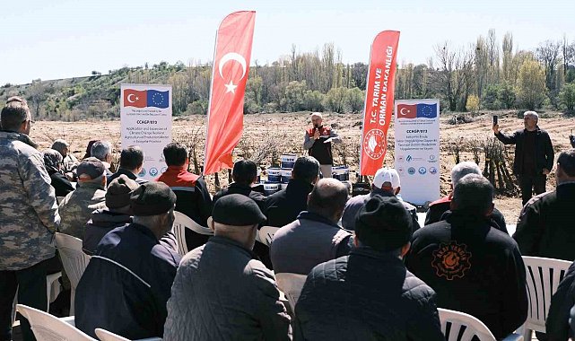 BM destekli projeyle Eskişehir'de iklime uyumlu tarım gelişiyor