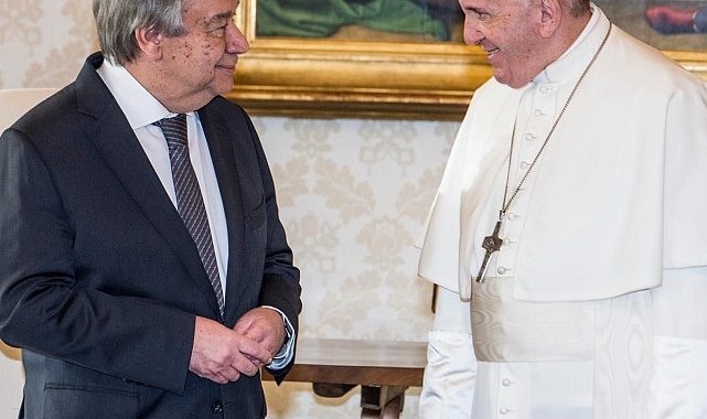 BM Genel Sekreteri Guterres'ten Papa için taziye mesajı