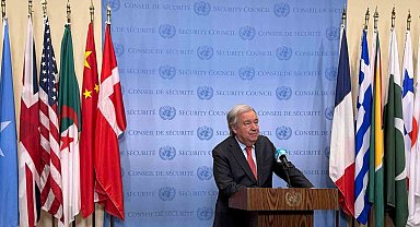 BM Genel Sekreteri Guterres'ten Türkiye'ye dayanışma mesajı