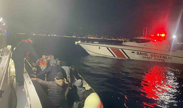Bodrum'da 21 düzensiz göçmen yakalandı