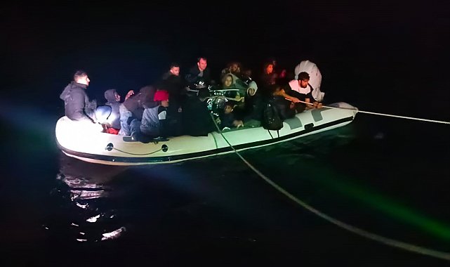 Bodrum'da 29 düzensiz göçmen kurtarıldı
