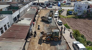 Bodrum'da asfalt çalışmaları devam ediyor