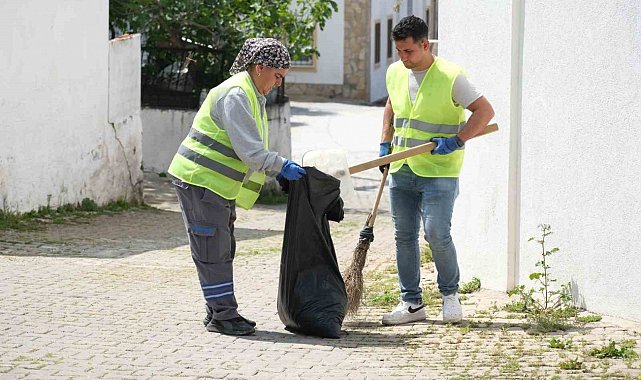 Bodrum'da çevre temizliği çalışmaları başladı