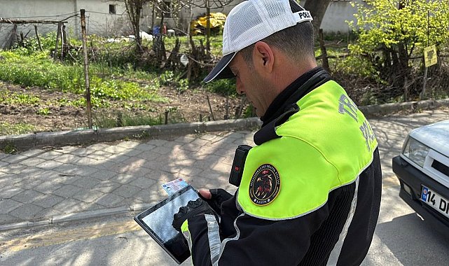 Bolu'da 3 bin sürücüye 10 milyon lira ceza