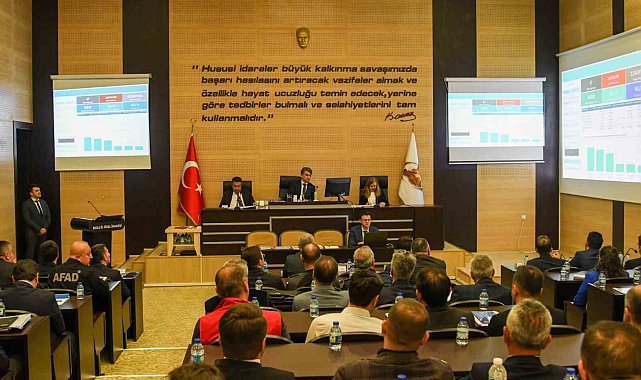 Bolu'da afetlere hazırlık