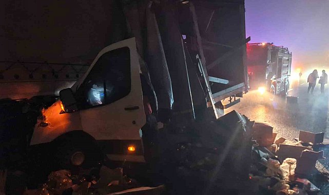 Bolu'da zincirleme trafik kazası: 1 ağır yaralı