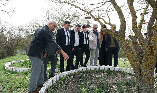 Botanik bahçesine uluslararası akademisyenlerden ziyaret